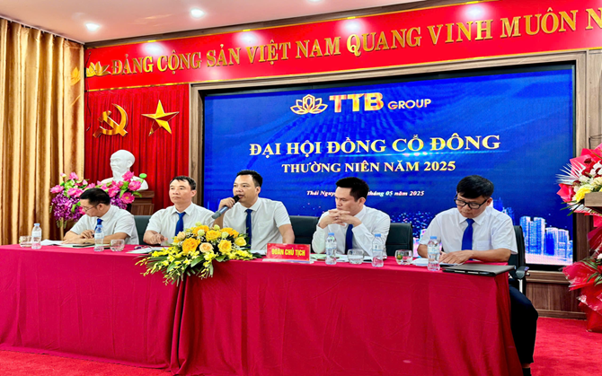 TTBGROUP TỔ CHỨC ĐẠI HỘI ĐỒNG CỔ ĐÔNG THƯỜNG NIÊN NĂM 2025